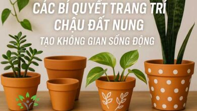 Chậu Đất Nung