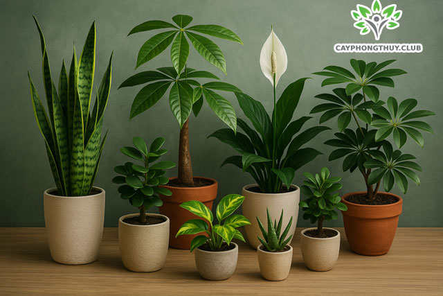 Khám phá thế giới cây phong thủy
