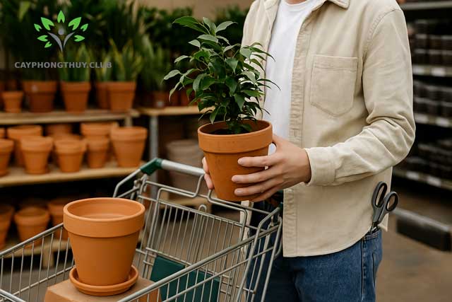Làm thế nào để mua sắm và bảo quản chậu cây cảnh?