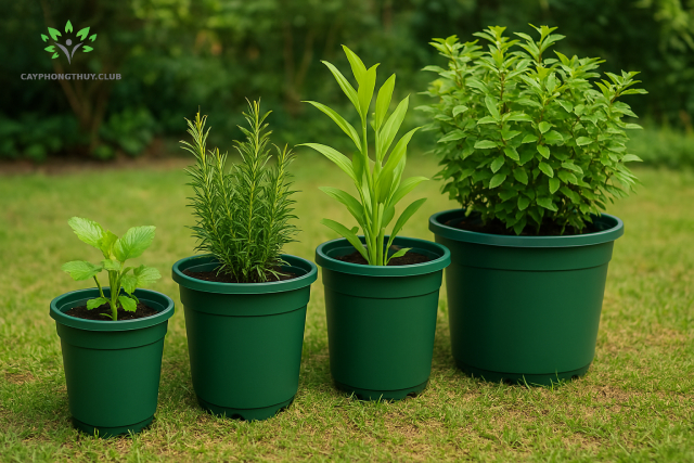 Nhận biết chậu nhựa trồng cây chất lượng từ Cây Phong Thủy